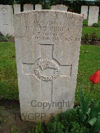 Cesena War Cemetery - Te Punga, Hamuera Paul